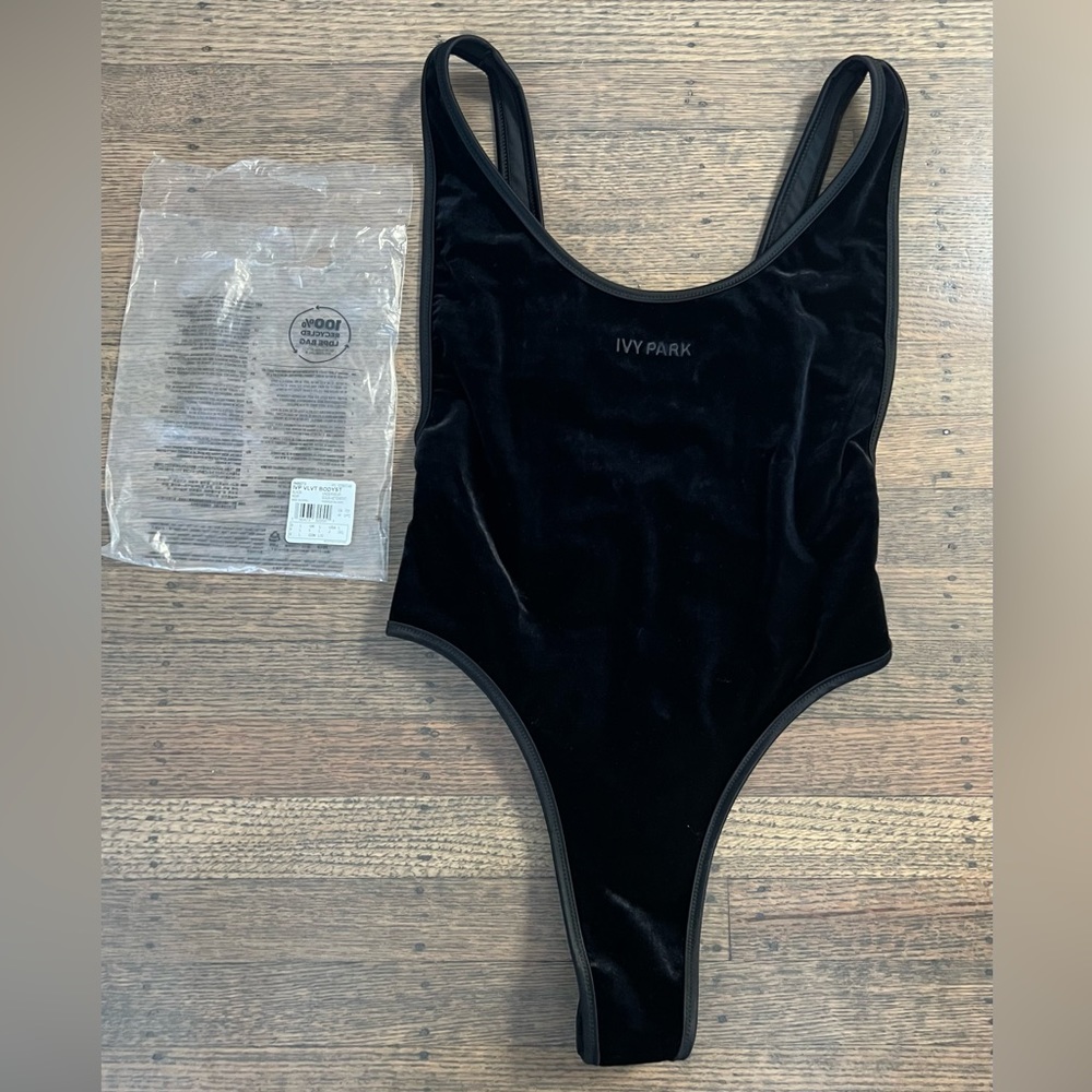 Ivy Park Velvet Bodysuit